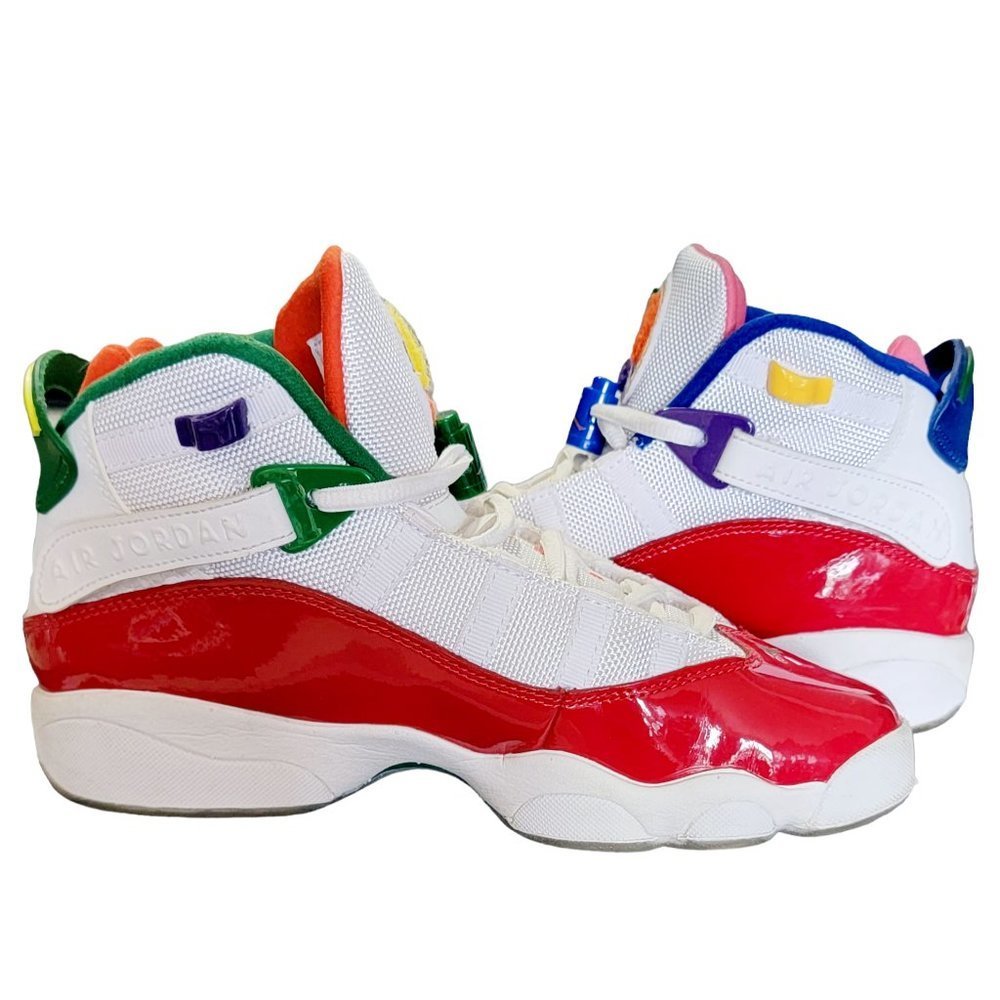 JORDAN Air 6 Rings Sneaker Shoes Multicolor Men's Size 6